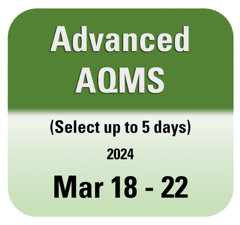 Advanced AQMS Instrument Training (Per Day)